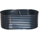 Esschert Design Canteiro elevado oval alto antracite