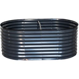 Esschert Design Raised Bed - Oval High, Anthracite - 1 item