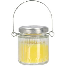 Bougie Suspendue à la Citronnelle en Verre - 1 pcs