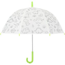 Esschert Design Ombrello da Colorare - Dinosauri
