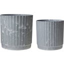 Wikholm Yodit Planter Set of 2 - Grey