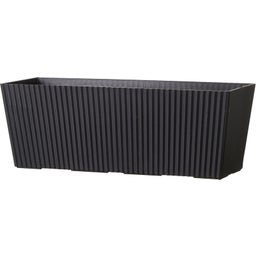Wikholm Ronja Blumentopf rechteckig - schwarz