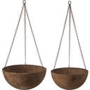 Wikholm Form Set di 2 Vasi Sospesi Embla - Ruggine - 1 set