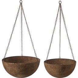 Wikholm Form Set di 2 Vasi Sospesi Embla - Ruggine - 1 set