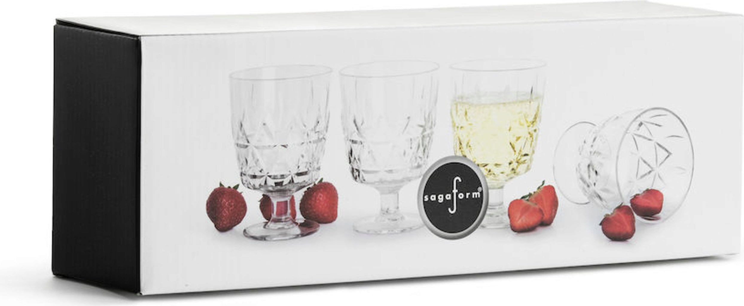 sagaform Picnic Glasses - Set of 4 - 1 Set