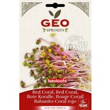 Bio Keimsprossen "Radieschen Rote Koralle"