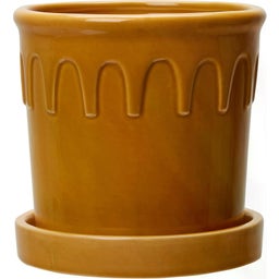 Wikholm Lykke Übertopf 2er-Set gelb - 1 Set