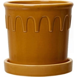 Wikholm Lykke Übertopf 3er-Set gelb - 1 Set