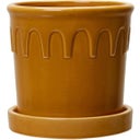 Wikholm Lykke Übertopf 3er-Set gelb - 1 Set