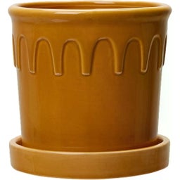 Wikholm Lykke Übertopf 3er-Set gelb - 1 Set