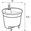 elho Self-Watering System - Ø 13 cm x H 12 cm