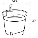 elho Self-Watering System - Ø 15 cm x H 14 cm