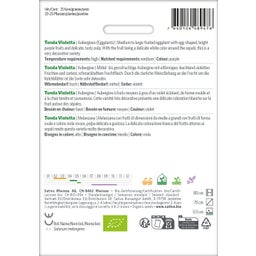 Sativa Bio Aubergine 