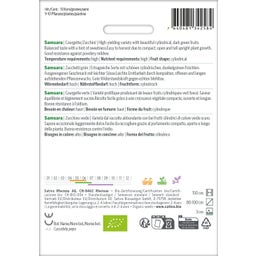 Sativa Bio Zucchetti grün 