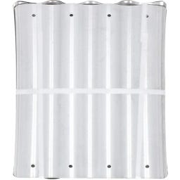 Esschert Design Ovalna antracitna visoka greda - nizka - S