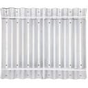 Podwyższona grządka wysoka, owal, antracyt - 1 szt.