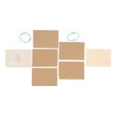Esschert Design Wooden Flower Press - 1 item