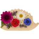 Esschert Design Wooden Flower Collector - Hedgehog - 1 item