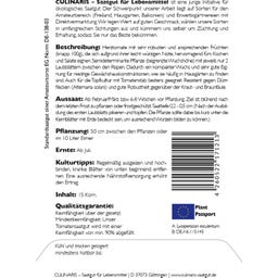 Culinaris Bio Salattomate 