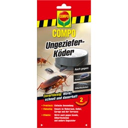 COMPO Ungeziefer-Köder - 2 Stück