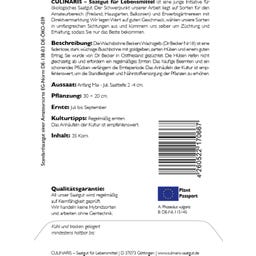 Culinaris Bio Buschbohne 