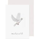 Eulenschnitt Kinyitható kártya - Galamb