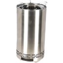 Esschert Design Träpellets Eldkorg Silver, M - 1 st.