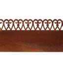 Esschert Design Rasenkante Rost Schnörkel aufgerollt - 1 Stk.