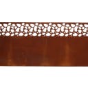 Esschert Design Rasenkante Rost Tupfen aufgerollt - 1 Stk.