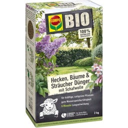 Engrais pour Haies, Arbres et Arbustes BIO à Base de Laine de Mouton - 2 kg