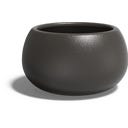 Pflanzgefäß Mero aus Fiberglas  - umbragrau