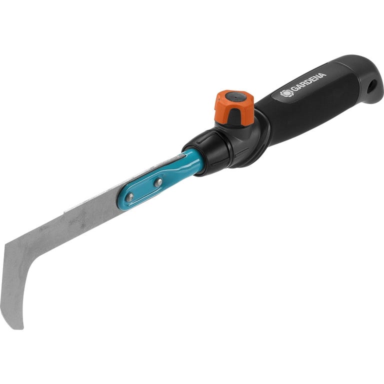 GARDENA Raschietto 3in1 Combisystem - Per Rimuovere Erbacce E Muschio Da Fughe, Con Lama Acciaio Inox - Foto 3