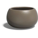 Pflanzgef&auml;&szlig; Mero aus Fiberglas  - beigegrau