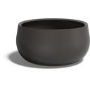 Pfanzgefäß Lora aus Fiberglas - umbragrau
