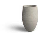 Pflanzgefäß Kivo aus Beton/Polymer - chalk