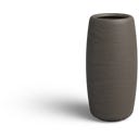 Pflanzgefäß Moya aus Beton/Polymer - umber