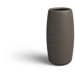 Pflanzgefäß Moya aus Beton/Polymer - umber - Ø 400 x 800 mm