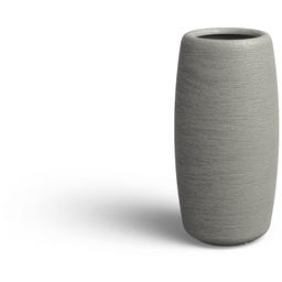 Pflanzgefäß Moya aus Beton/Polymer - kaolin - Ø 400 x 800 mm
