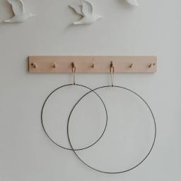 Eulenschnitt Couronne Métallique - Lot de 2 - Cercle