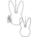 Eulenschnitt Couronne M&eacute;tallique - Lot de 2