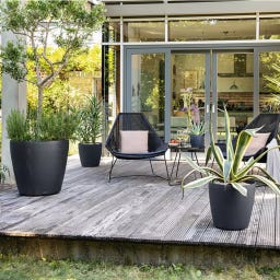 Lechuza Vaso - CLASSICO Color 50 - Grigio ardesia