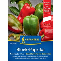 Kiepenkerl Blockpaprika Neusiedler Ideal - 30 Korn