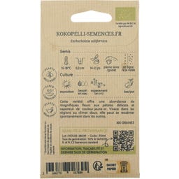 Kokopelli Kalifornisk Vallmo, Orange, Eko