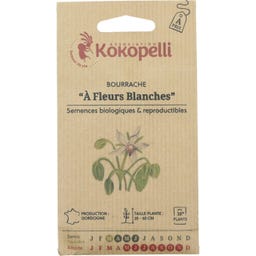 Kokopelli Biologische Bernagie - Wit