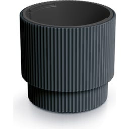 Vaso Milly Modern con Inserto per Piante - Antracite - Ø 29,8 cm