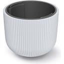Vaso Milly Round con Inserto per Piante - Bianco - Ø 23,9 cm