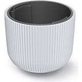 Vaso Milly Round con Inserto per Piante - Bianco
