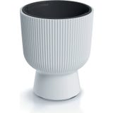 Prosperplast Květin&aacute;č Milly vč. vložky - b&iacute;l&yacute;