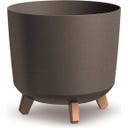 Blumentopf Gracia Tubus ECO Wood I Kaffee - 1 Stk.