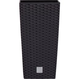 Rato Square High cvetlični lonec, antracit - 29x29x55 cm